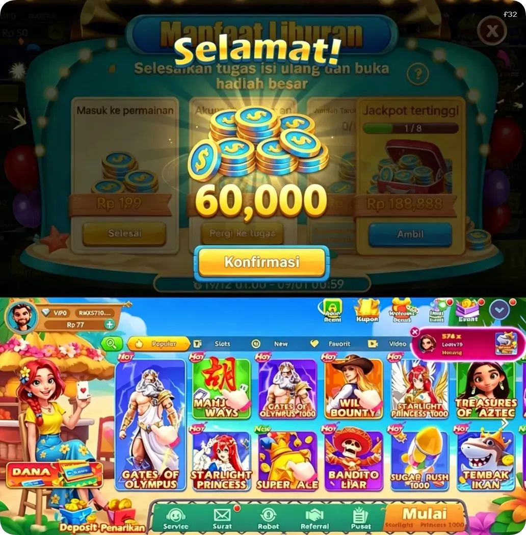 f32 Masuk - f32 Resmi